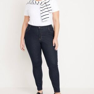 Old navy mid-rise rockstar super skinny jeans